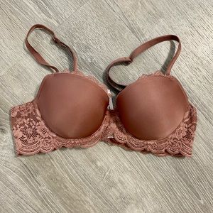 Victoria’s Secret Dream Angels Lightly-Lined Demi Bra, 34B, Vintage Rose